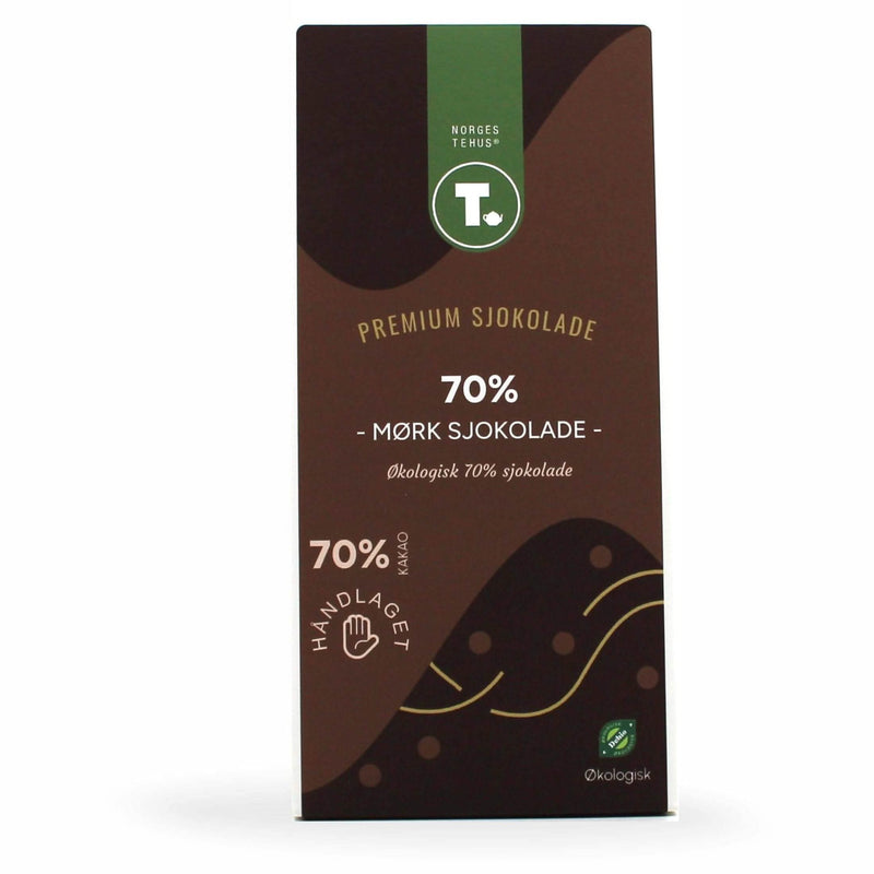 Mørk chokolade 70% - økologisk