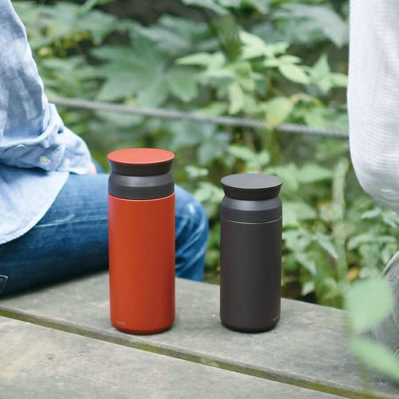 Kinto rejsekop - sort - 350ml