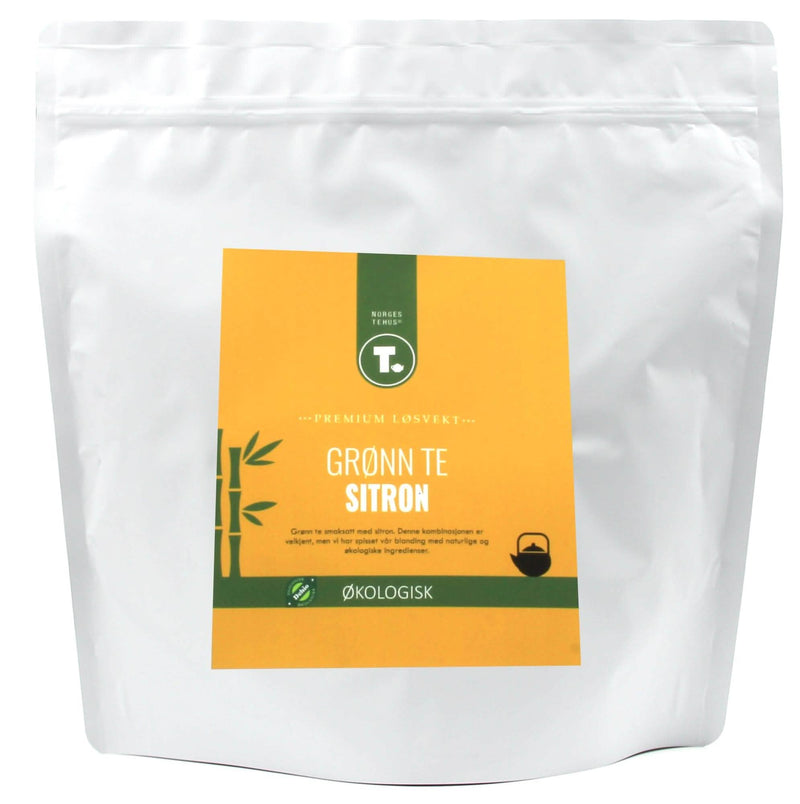 Grøn te med citron