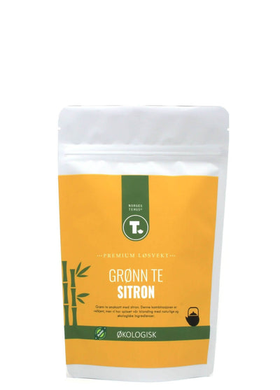 Grøn te med citron