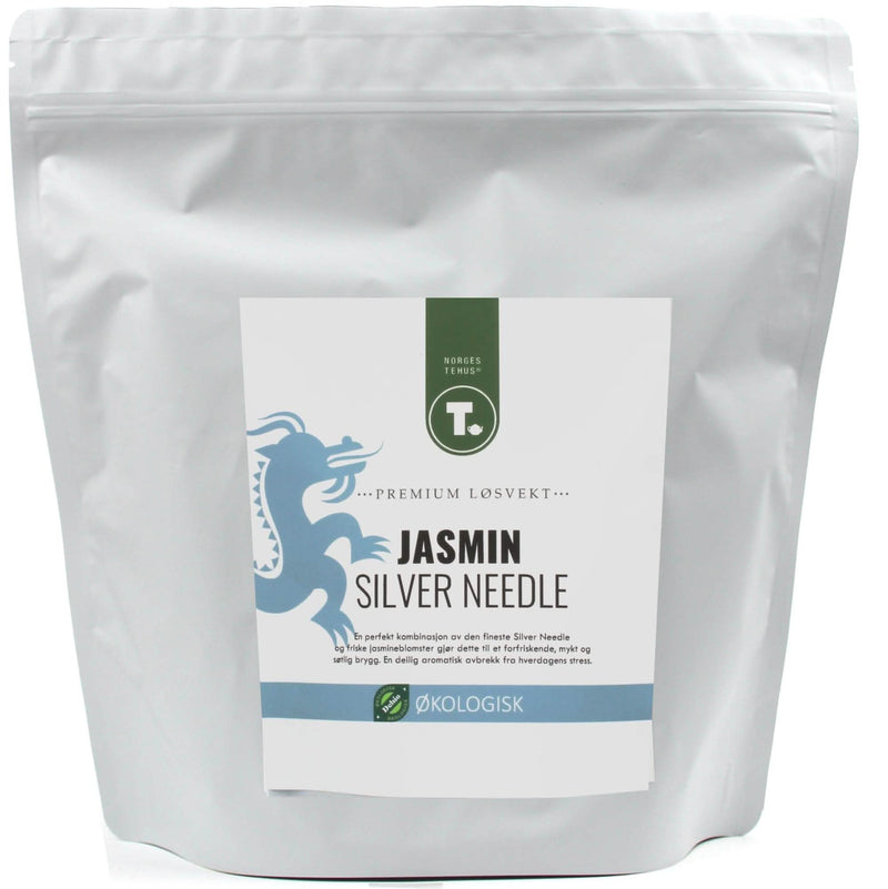 Hvid Jasmin (Sølvnål)